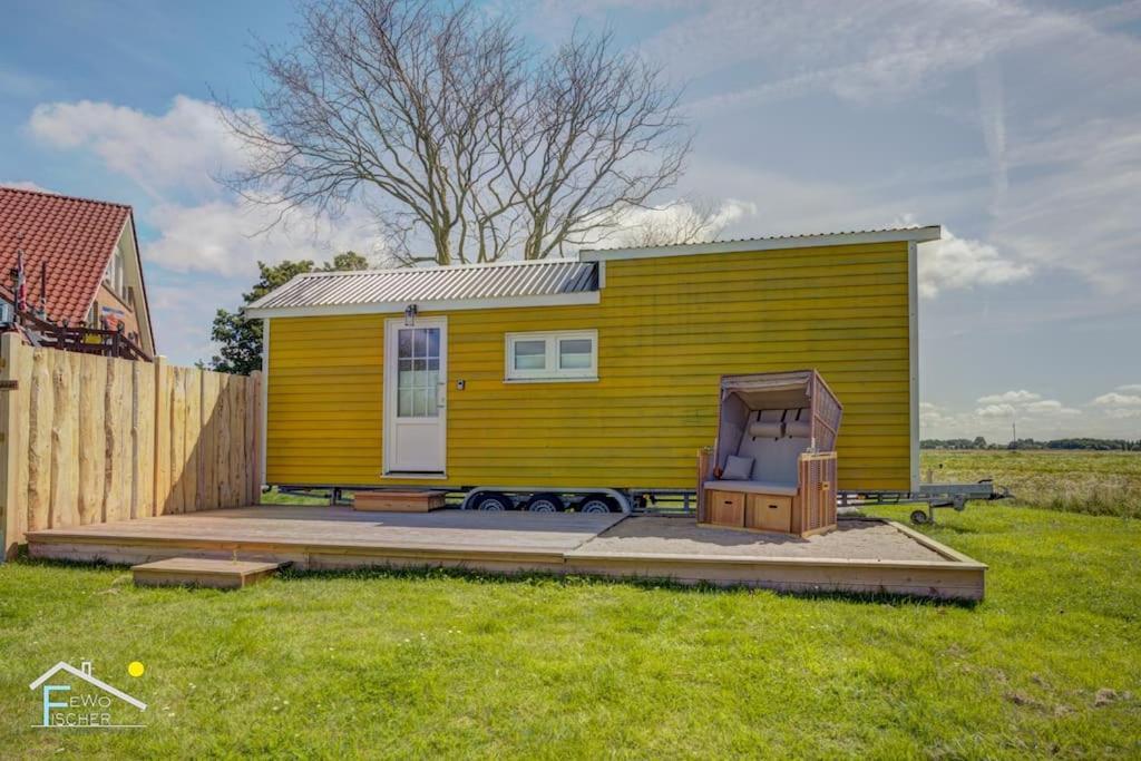 Tiny House Strandhaekster Westerdeichstrich Exteriér fotografie